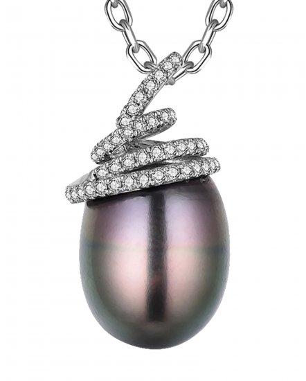 PEARL DIAMOND PENDANT (TP3793)